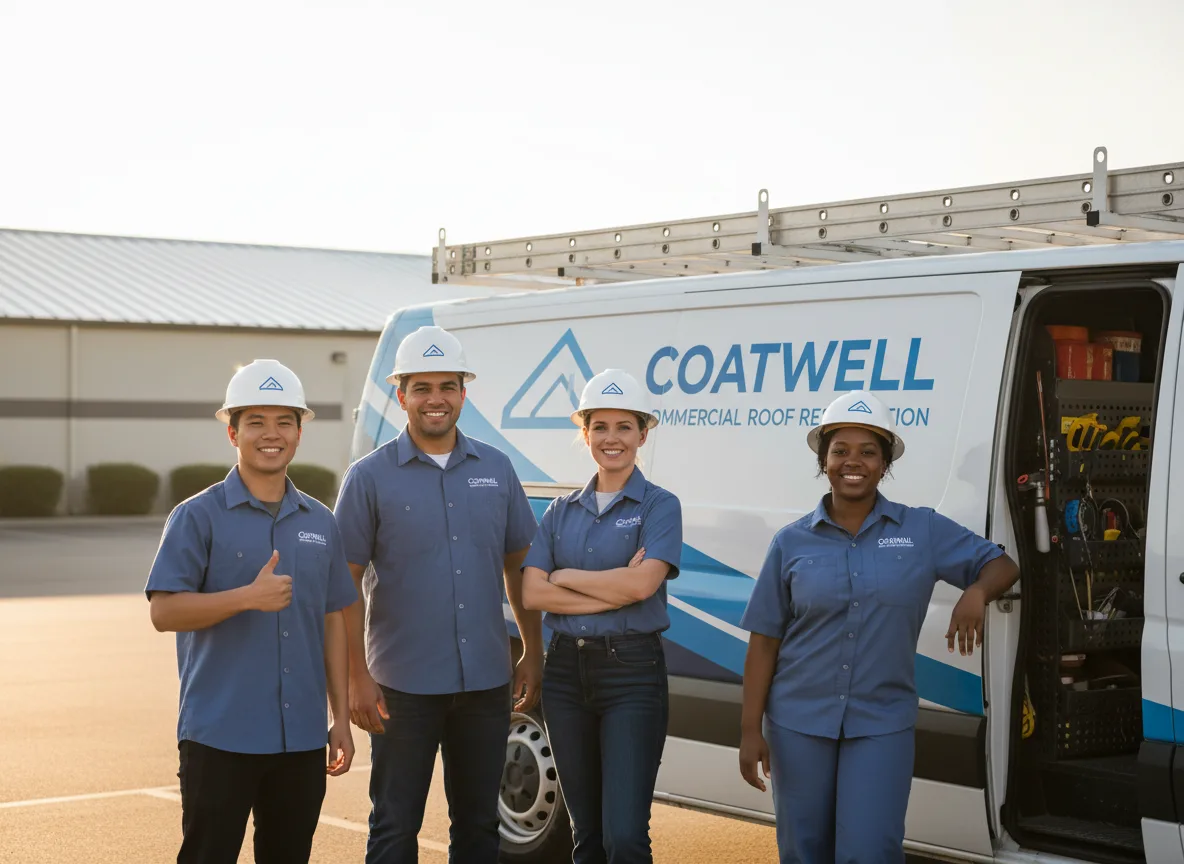Commercial roof coating company in Olyphant, PA